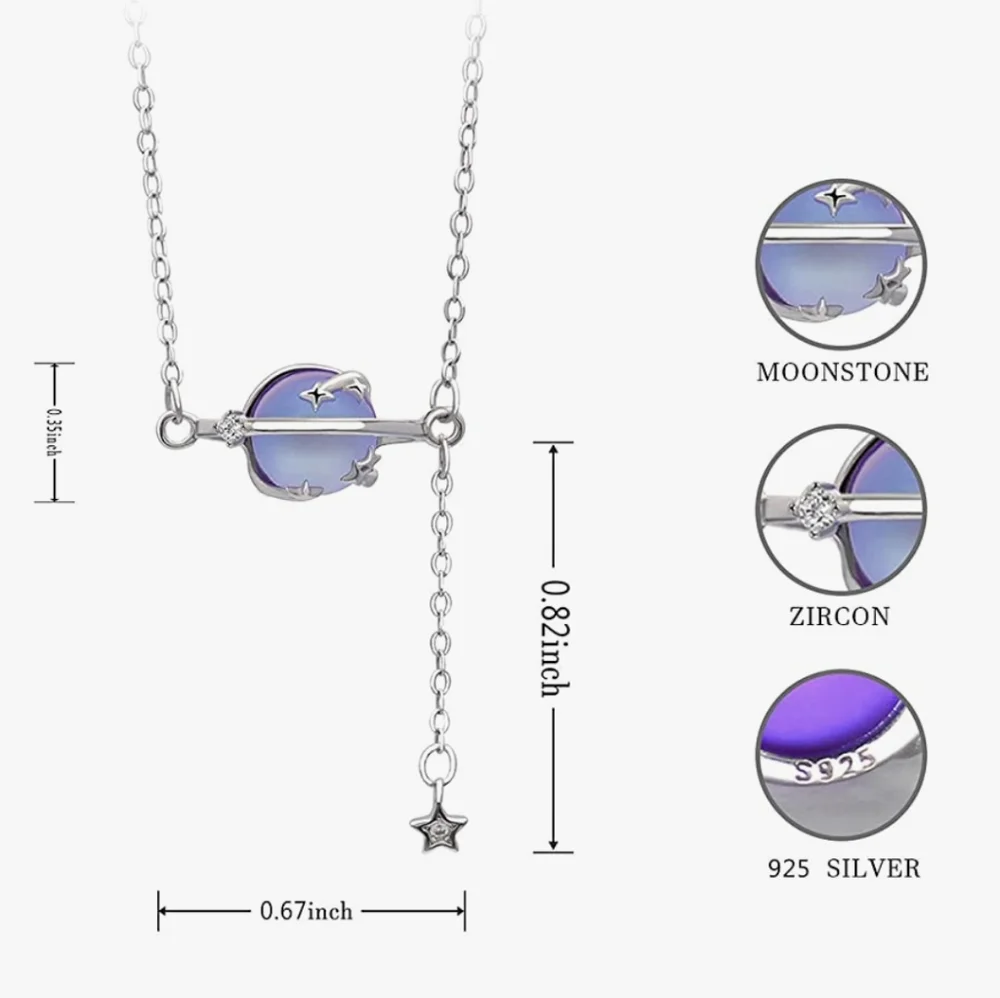 Moonstone & Sterling Silver necklace